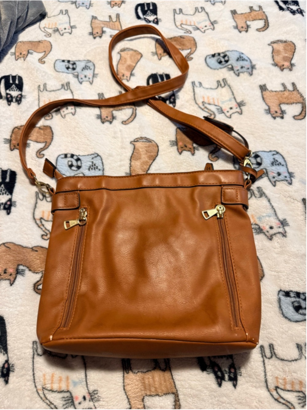 Women's Browning Crossbody Bag One Size Brown Gold